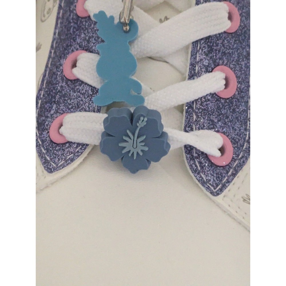 Disney Lilo & Stitch Low Top Court Sneakers Size 11 - Picture 5 of 8
